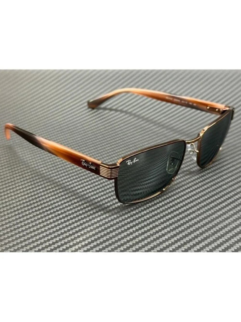 New Ray-Ban Men Copper Sunglasses 59-18-145